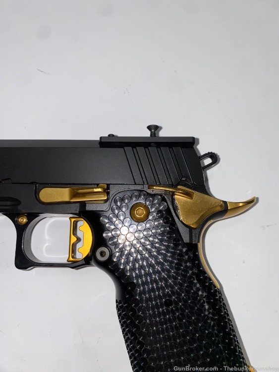 NEW! MASTERPIECE ARMS MPA MODEL DS9 BLACK & GOLD 2011 OPTICS READY 9MM-img-8