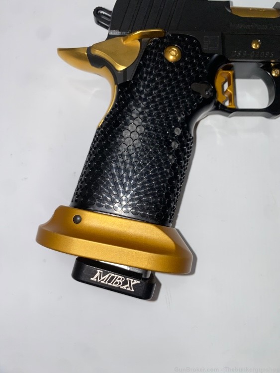 NEW! MASTERPIECE ARMS MPA MODEL DS9 BLACK & GOLD 2011 OPTICS READY 9MM-img-3