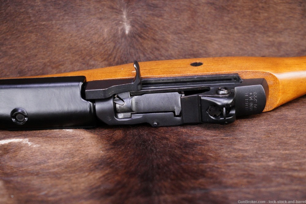 Ruger Mini-14 Model 01801 .223 Rem 18 1/2” Blue Semi Auto Rifle, MFD 1991-img-16