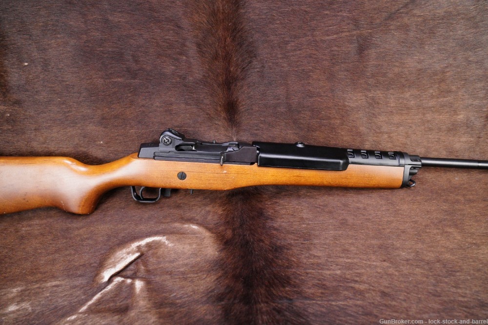 Ruger Mini-14 Model 01801 .223 Rem 18 1/2” Blue Semi Auto Rifle, MFD 1991-img-2