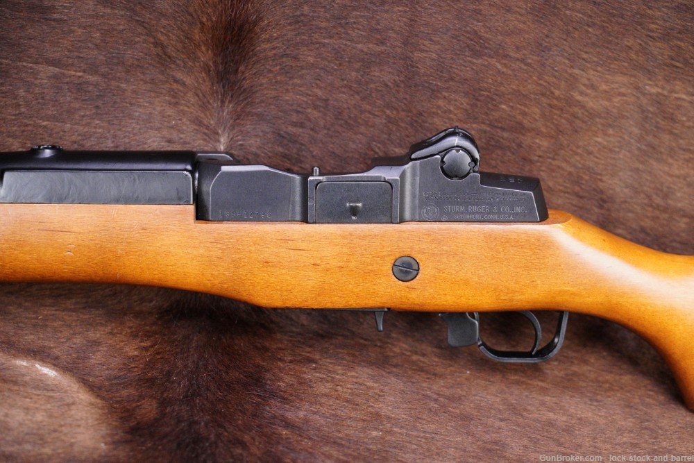 Ruger Mini-14 Model 01801 .223 Rem 18 1/2” Blue Semi Auto Rifle, MFD 1991-img-9