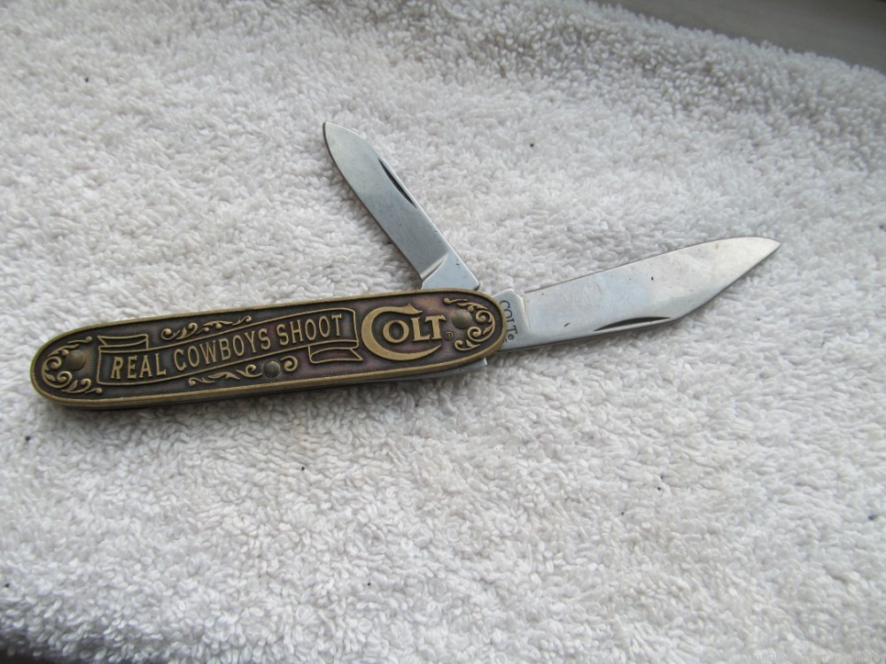 Colt  Peacemaker 2-Blade Jack Knife.-img-0