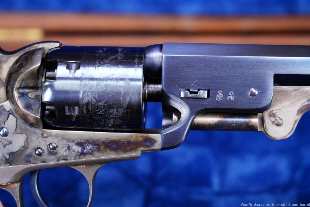 Uberti Colt 1851 Navy .36 Cal 7.5” SA Percussion Revolver 1984 ATF Antique-img-11