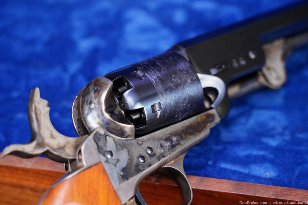 Uberti Colt 1851 Navy .36 Cal 7.5” SA Percussion Revolver 1984 ATF Antique-img-18