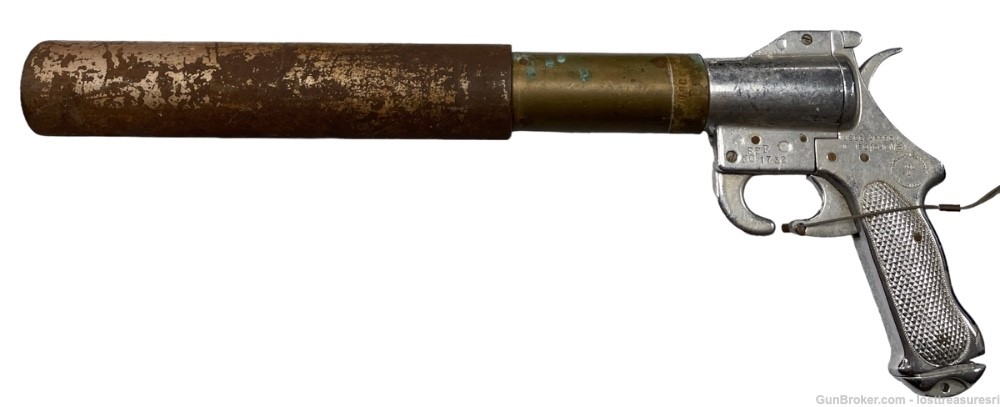 Rare Vintage USCG WWII SKLAR KILGORE Line Thrower Flare Gun COAST GUARD-img-11