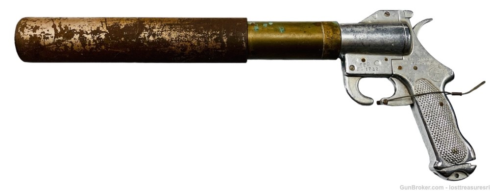 Rare Vintage USCG WWII SKLAR KILGORE Line Thrower Flare Gun COAST GUARD-img-2