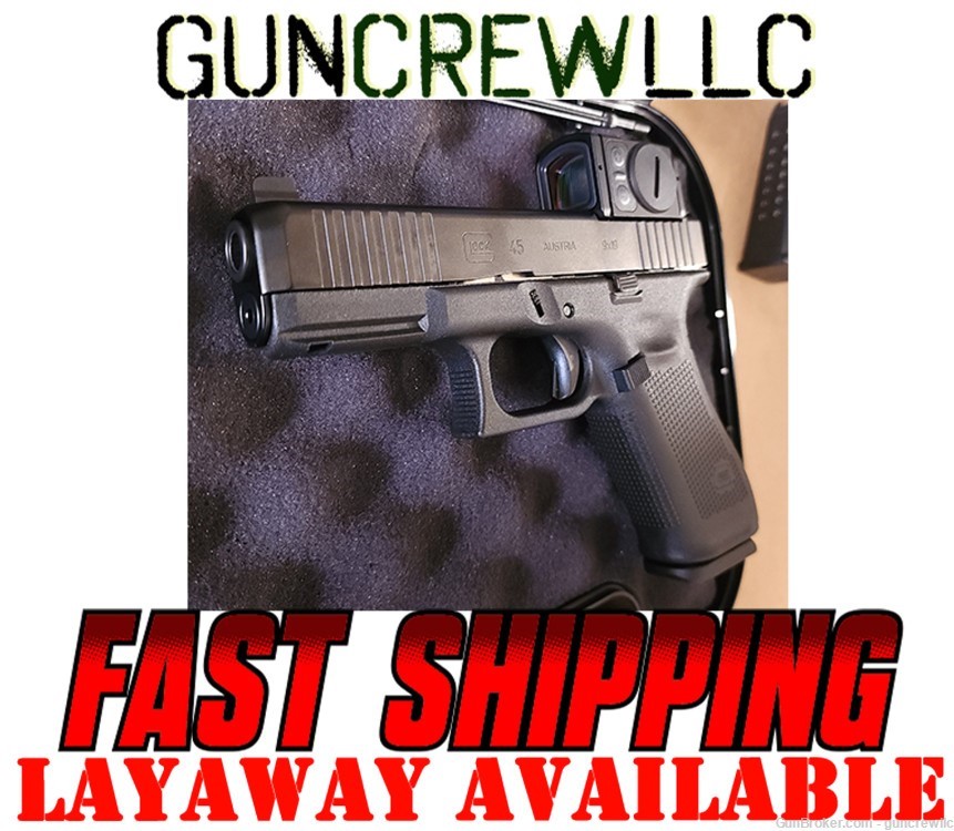 Glock G45 G-45 MOS W/ Aimpoint ACRO P-2 2.5MOA UA455S303MOS7A1 9mm Layaway-img-0