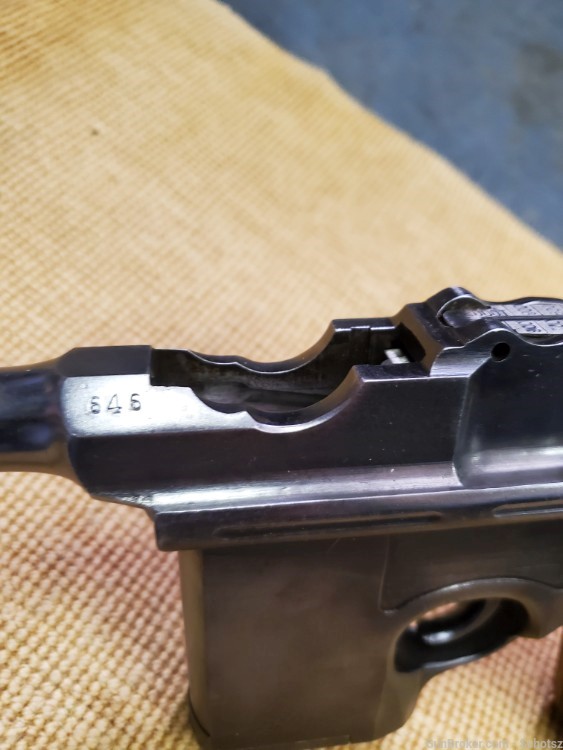 Chinese Shansei Arsenal, Mauser C96, .45 ACP broomhandle-img-3