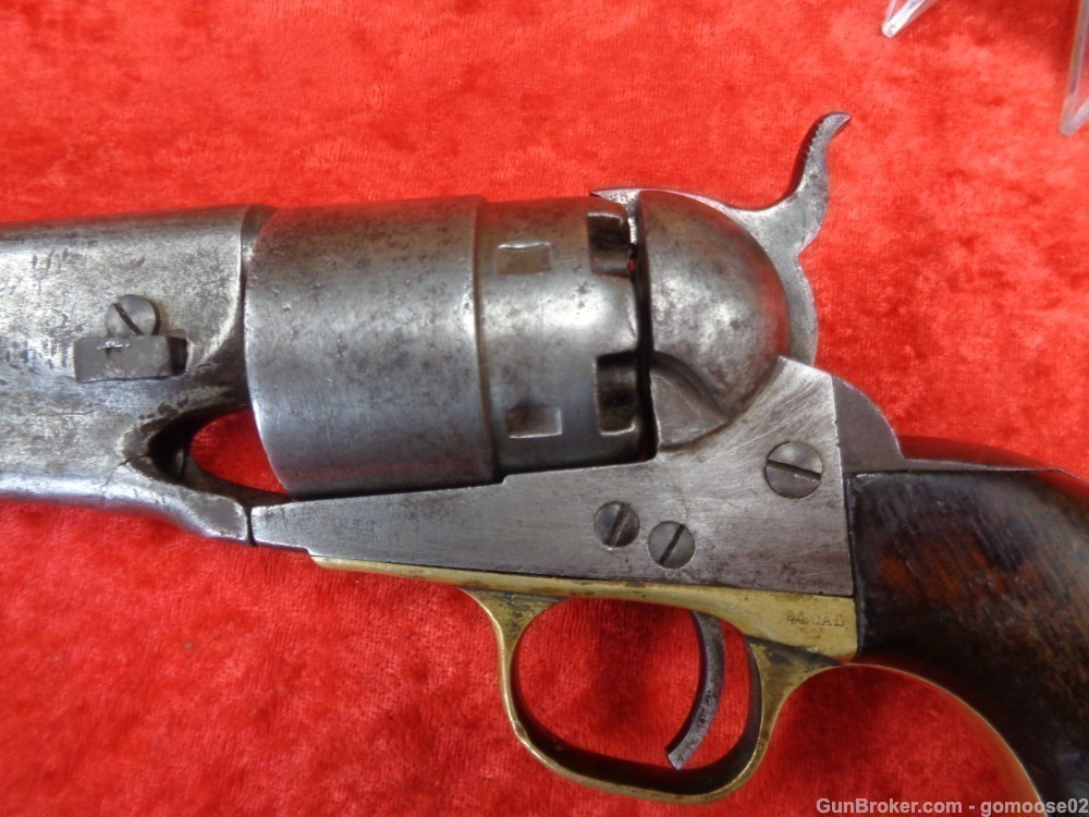 1862 COLT Model 1860 Army 44 Caliber Antique Revolver Black Powder WE TRADE-img-8