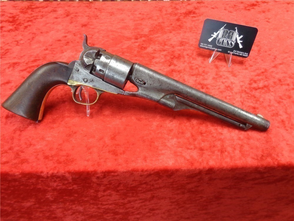 1862 COLT Model 1860 Army 44 Caliber Antique Revolver Black Powder WE TRADE-img-0
