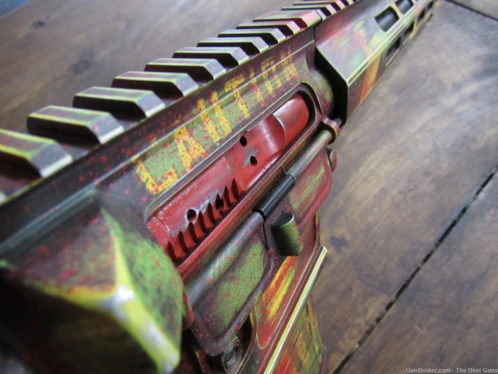 SIGWO Arms Custom Biohazard Theme Cerakote AR-15 5.56 / 223 Remington AR15-img-14