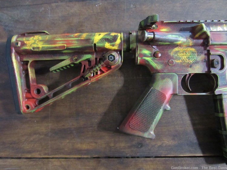 SIGWO Arms Custom Biohazard Theme Cerakote AR-15 5.56 / 223 Remington AR15-img-7
