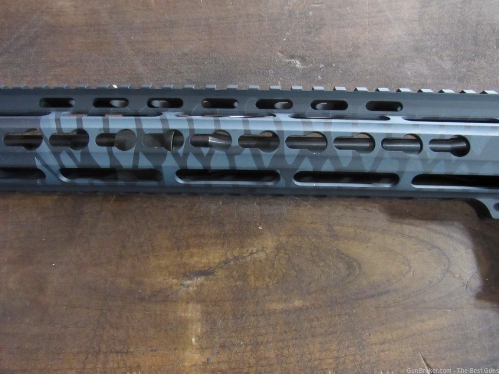 SIGWO ARMS Custom Blue/Gray Kryptek Cerakote AR 15 5.56 / 223 Keymod 16 In-img-3