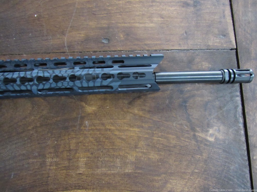 SIGWO ARMS Custom Blue/Gray Kryptek Cerakote AR 15 5.56 / 223 Keymod 16 In-img-8