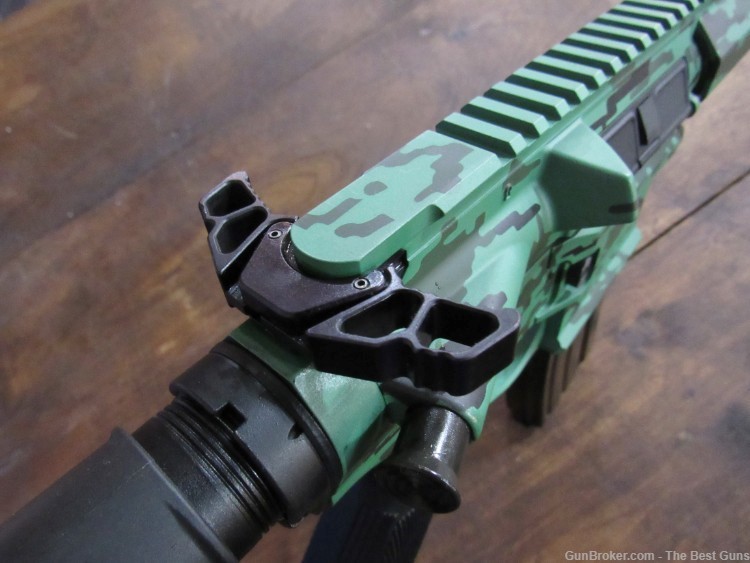 SIGWO Arms Custom Green Camouflage Cerakote AR-15 5.56 / 223 Remington AR15-img-13
