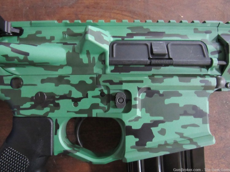 SIGWO Arms Custom Green Camouflage Cerakote AR-15 5.56 / 223 Remington AR15-img-6