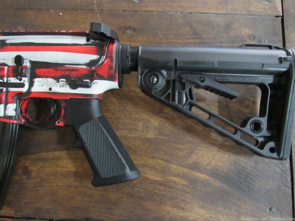 SIGWO Arms Custom American Flag Cerakote AR-15 5.56 / 223 Remington AR15-img-1