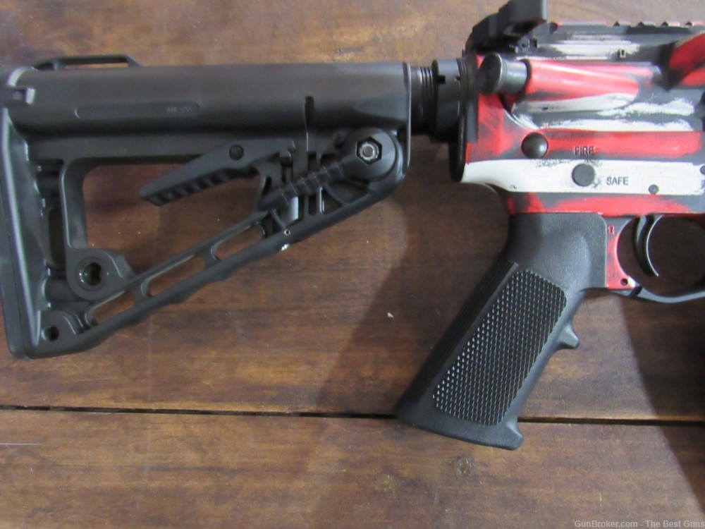 SIGWO Arms Custom American Flag Cerakote AR-15 5.56 / 223 Remington AR15-img-6