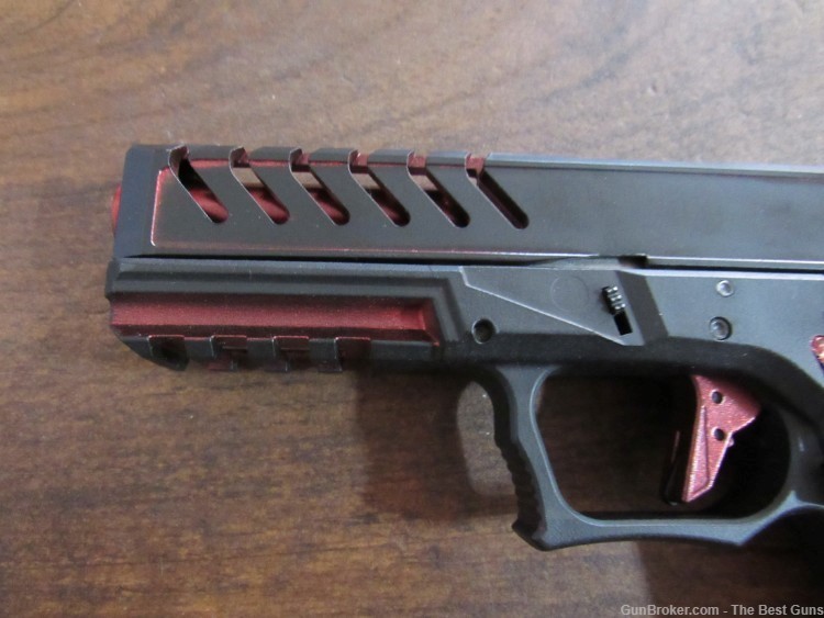 SIGWO Arms SA-9 9mm Pistol Red Cerakote Like Glock Polymer 80 SERIAL # 1!-img-2