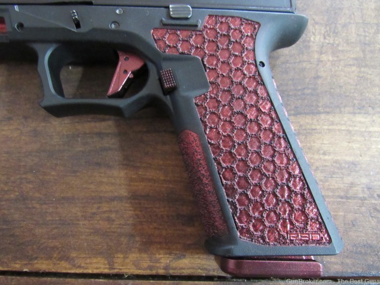 SIGWO Arms SA-9 9mm Pistol Red Cerakote Like Glock Polymer 80 SERIAL # 1!-img-1