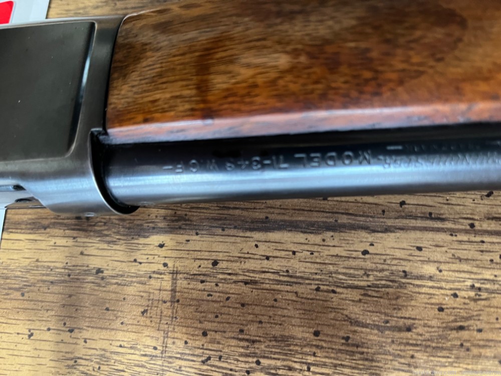Winchester M71 348 WCF 1950 model-img-12
