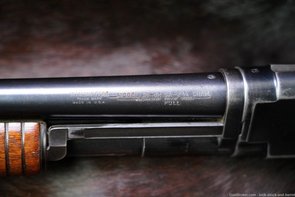 Winchester Model 12 1912 12 GA 30” FULL Pump Action Shotgun, 1953 C&R-img-21