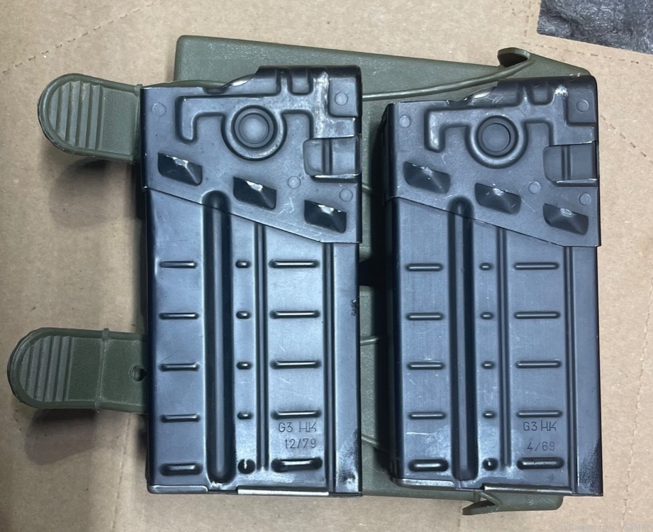 HK G3/91 Magazines with Pouch. -img-0