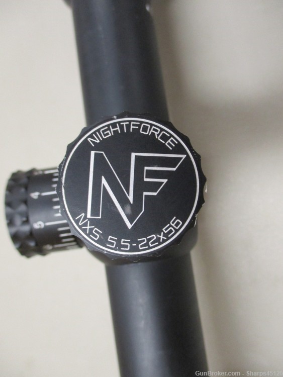Nightforce NXS 5.5-22 x 56 Scope DISCONTINUED RETICLE MP-R2-img-0