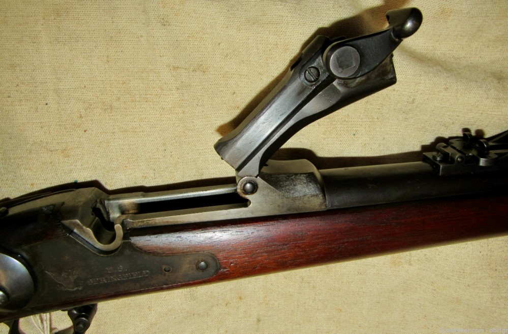 US Model 1879 Springfield Trapdoor .45-70 Rifle -img-44
