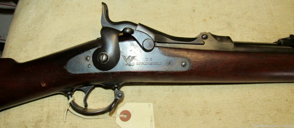 US Model 1879 Springfield Trapdoor .45-70 Rifle -img-1