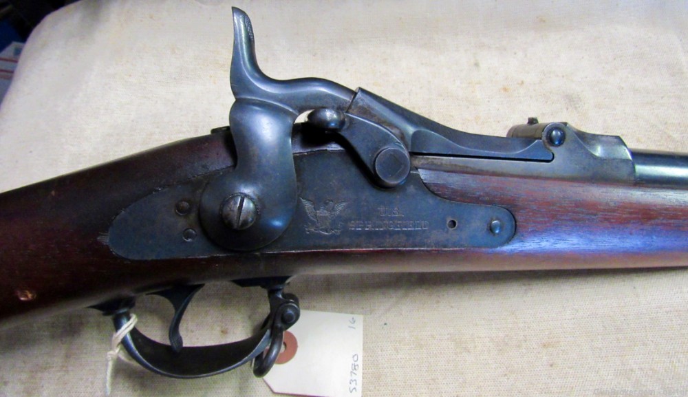 US Model 1879 Springfield Trapdoor .45-70 Rifle -img-2