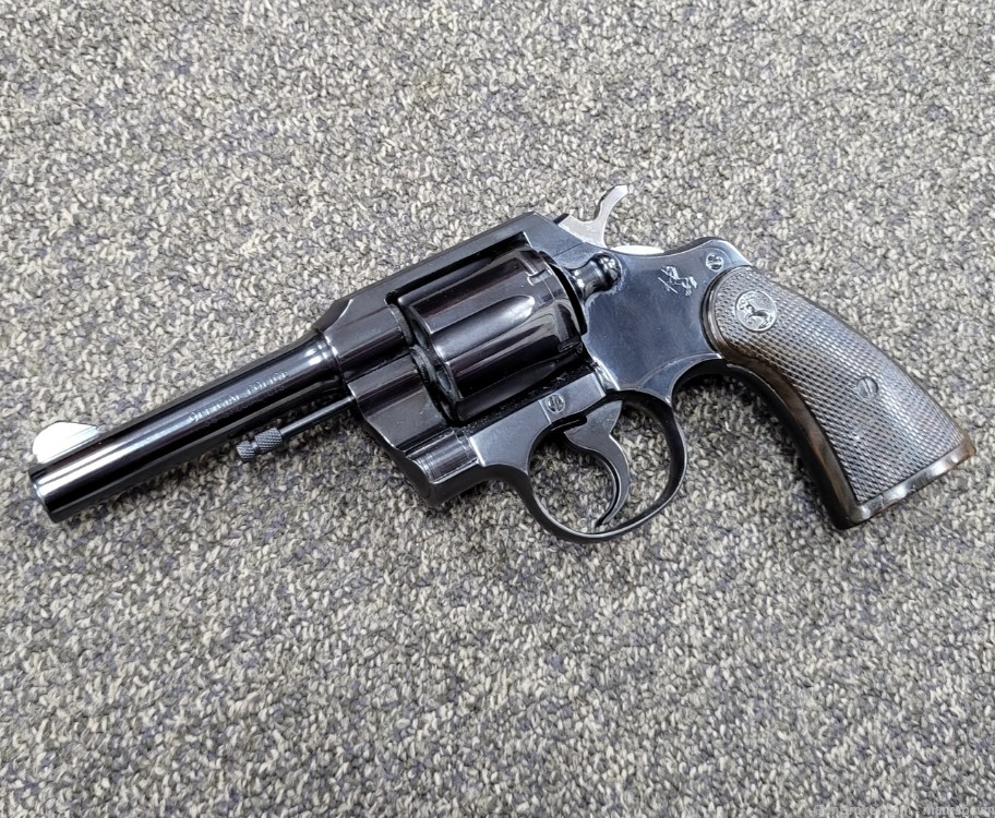 Colt 1960 Official Police .38 Special 6 Shot Revolver-img-0