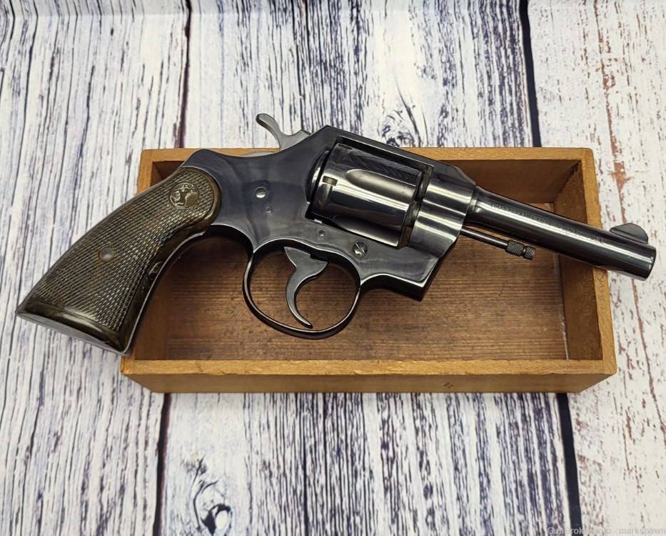 Colt 1960 Official Police .38 Special 6 Shot Revolver-img-3