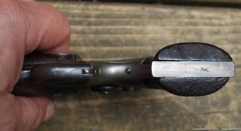 Allen & Wheelock Sidehammer Belt Model 5 shot revolver in .28 caliber!  -img-2