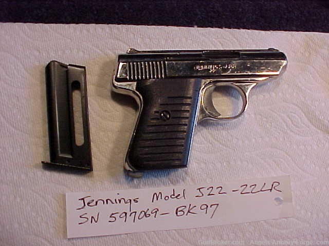 BK#97 Jennings Model J22 - 22 Cal-img-1