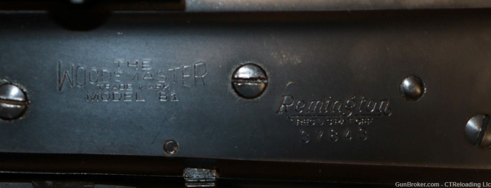 Remington Woodmaster Model 81 300 Savage 21.5" Born Date 1947-img-18