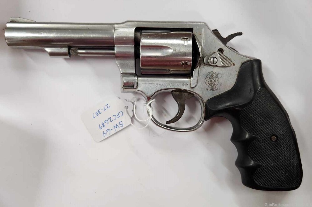 Pre Owned Smith & Wesson Model 64-7 / .38 Special Revolver S&W -img-2