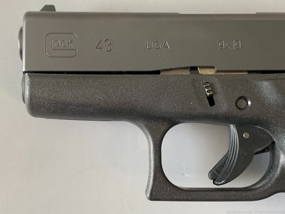 Glock Model 43 Semi-Auto Pistol 9mm Extra Mag-img-4