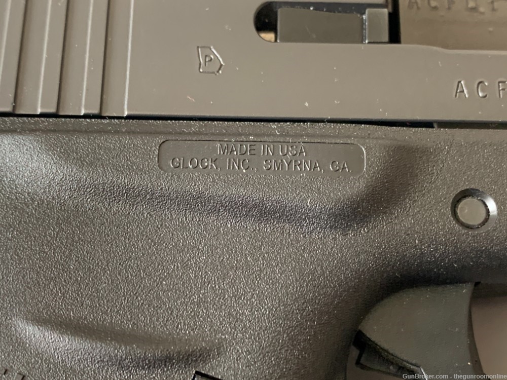 Glock Model 43 Semi-Auto Pistol 9mm Extra Mag-img-15