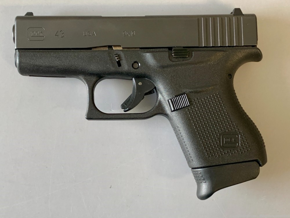 Glock Model 43 Semi-Auto Pistol 9mm Extra Mag-img-3