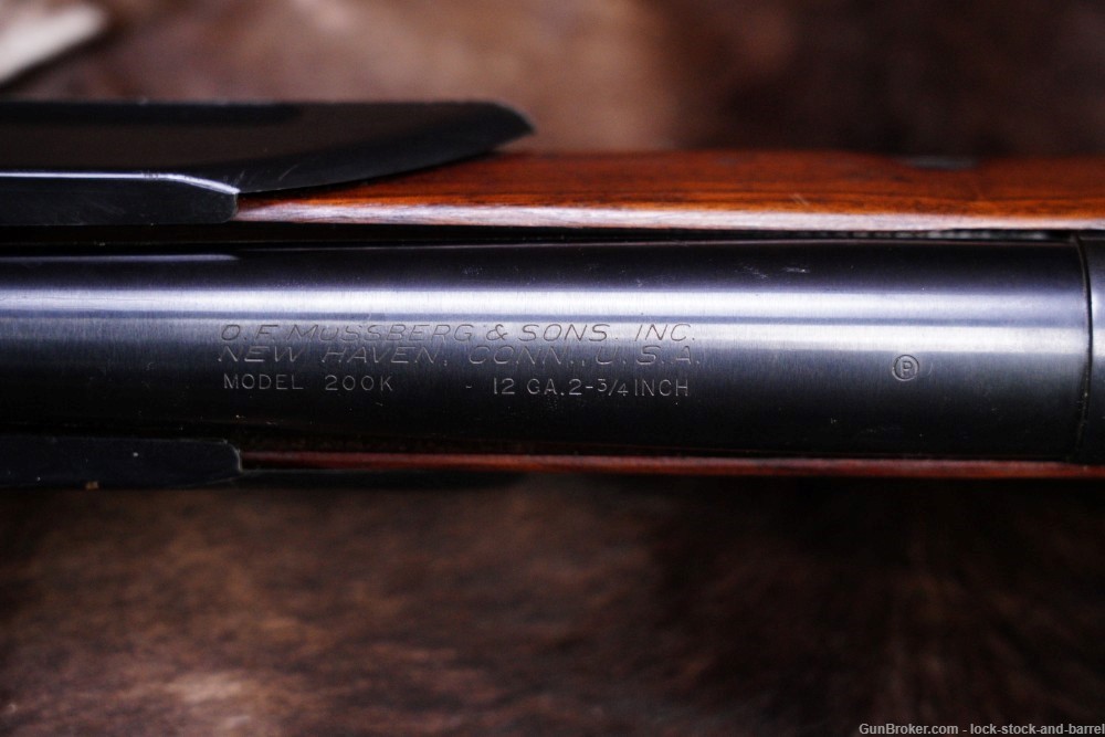 Mossberg Model 200K 12 Gauge 28" Mag Fed Pump Action Shotgun, C&R-img-21