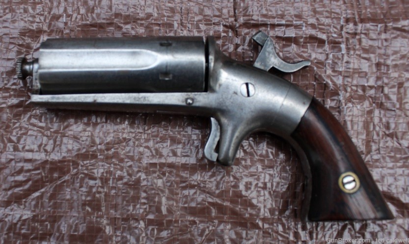Rare antique Bacon Arms Company Pepperbox Revolver!    .22-img-3