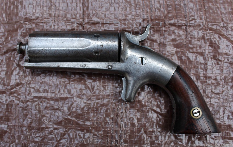 Rare antique Bacon Arms Company Pepperbox Revolver!    .22-img-8