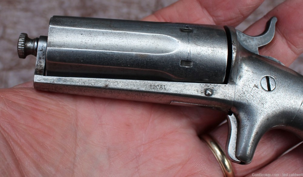 Rare antique Bacon Arms Company Pepperbox Revolver!    .22-img-2