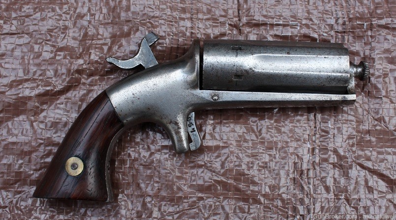 Rare antique Bacon Arms Company Pepperbox Revolver!    .22-img-4
