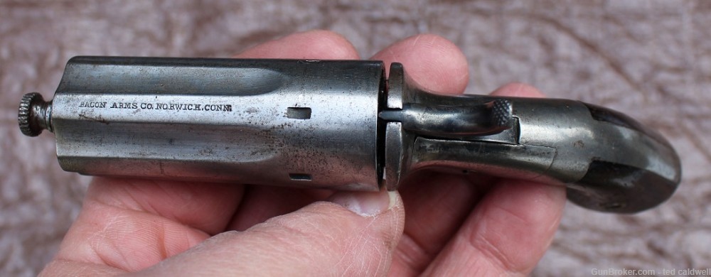 Rare antique Bacon Arms Company Pepperbox Revolver!    .22-img-1