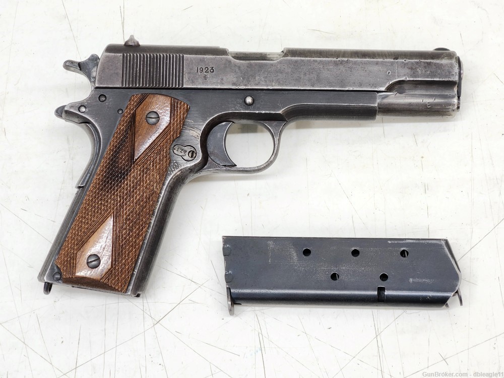 Kongsberg M1914 M-1914 11.25mm Norwegian Colt Semi-Auto Pistol, 1923 C&R-img-0