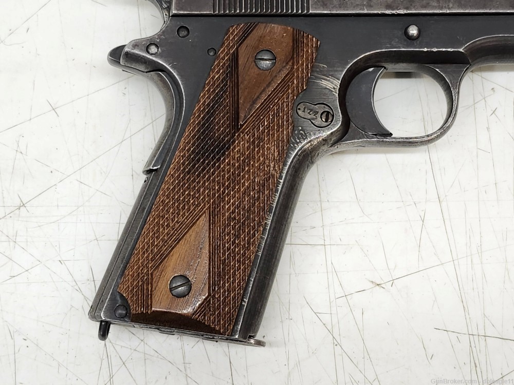 Kongsberg M1914 M-1914 11.25mm Norwegian Colt Semi-Auto Pistol, 1923 C&R-img-1