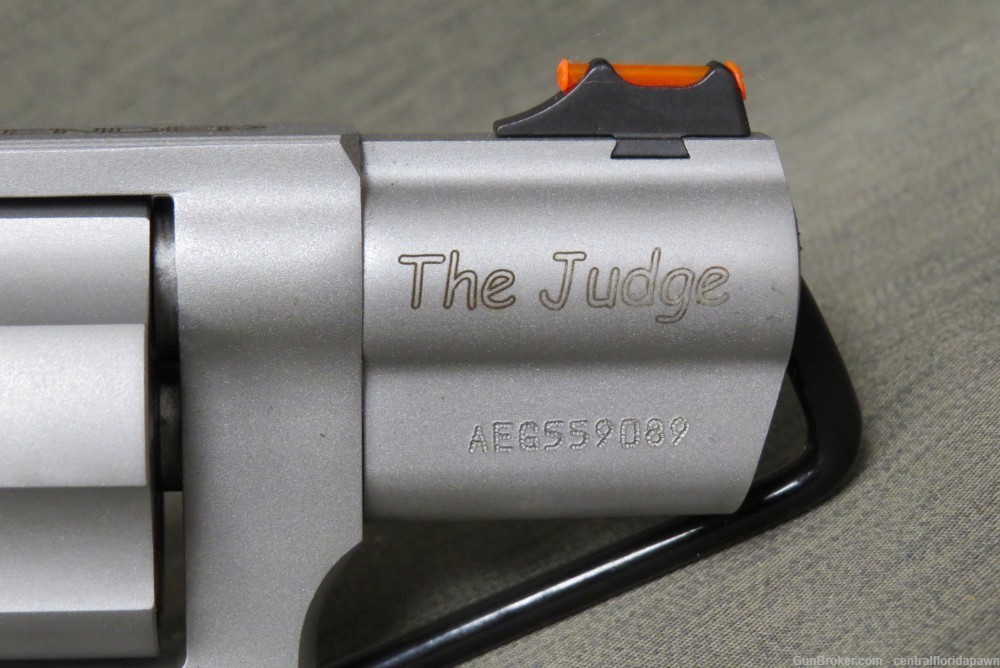 Taurus Judge Public Defender .45 / 410 Stainless Revolver 2-441039TC -img-2