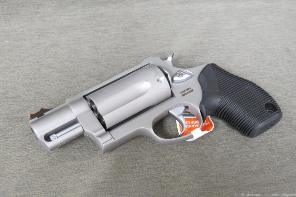 Taurus Judge Public Defender .45 / 410 Stainless Revolver 2-441039TC -img-7